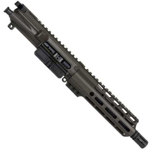AR15 .300 Blackout Pistol Upper Assembly MLOK Handguard Complete w/ BCG & Charging Handle - OD Green