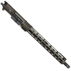 AR-15 .300 Blackout Complete Upper Build Assembly 16" Barrel 15" Lightweight Hybrid MLOK Handguard - OD Green AR-15 .300 Blackout Complete Upper Build Assembly 16" Barrel 15" Lightweight Hybrid MLOK Handguard - OD Green
