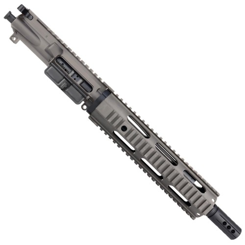 AR15 7.62x39 Pistol Upper Assembly 10" Quadrail Handguard Complete w/ BCG & Charging Handle - Tungsten