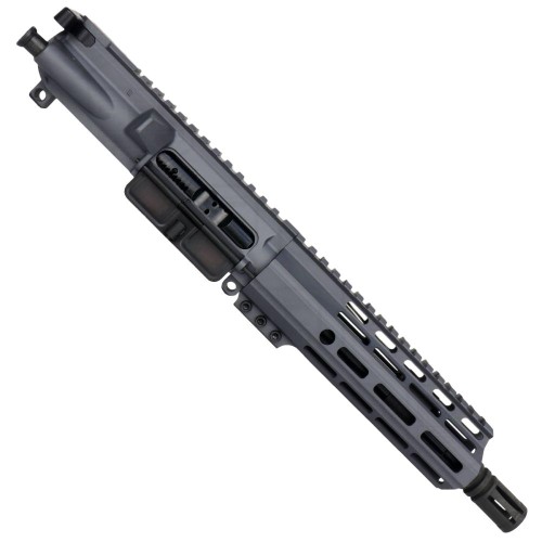 AR15 7.62X39 Pistol Upper Assembly MLOK Handguard Complete w/ BCG & Charging Handle - Sniper Grey