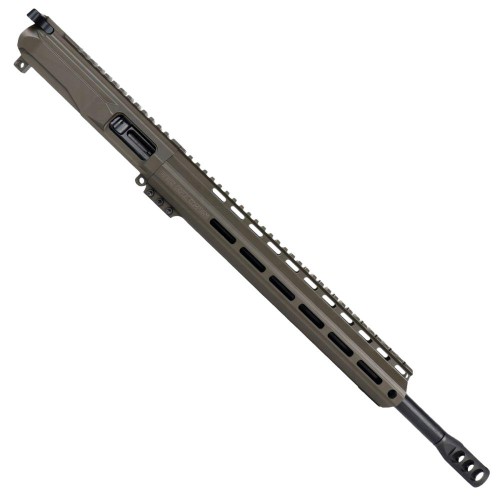 AR9 9mm Rifle Billet Upper Assembly 16" Barrel MLOK Handguard Complete w/ BCG & Charging Handle - Cerakote OD Green