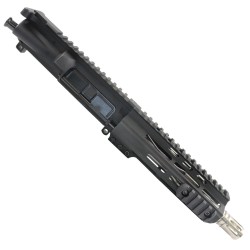AR-15 Pistol Upper Assembly 5.56 1:7 Stainless 7.5" Barrel With 7" Custom M-LOK Handguard & Charging Handle AR-15 Pistol Upper Assembly 5.56 1:7 Stainless 7.5" Barrel With 7" Custom M-LOK Handguard & Charging Handle