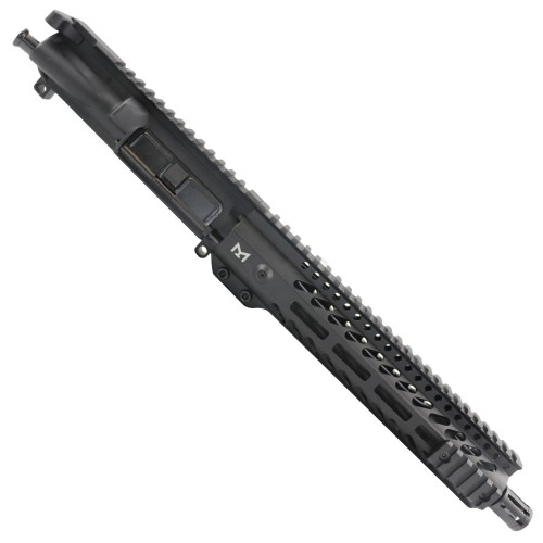 AR-15 Pistol Upper Assembly .300 AAC Blackout 1:8 Barrel With 10" Slim M-LOK Handguard & Charging Handle