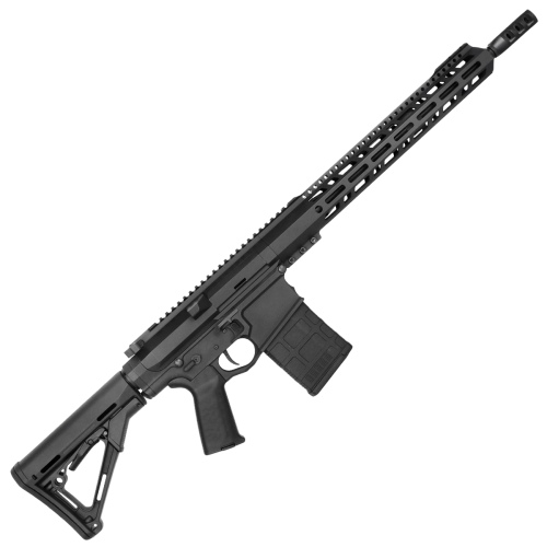 LR-308 Semi-Auto 16" AR-10 Rifle - Black