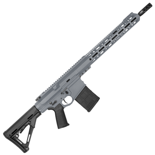 LR-308 Semi-Auto 16" AR-10 Rifle - Sniper Gray