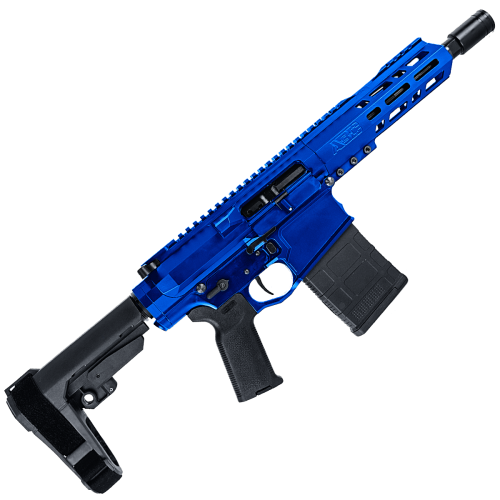 LR-308 7.75" AR-10 Braced Pistol - Flame Blue