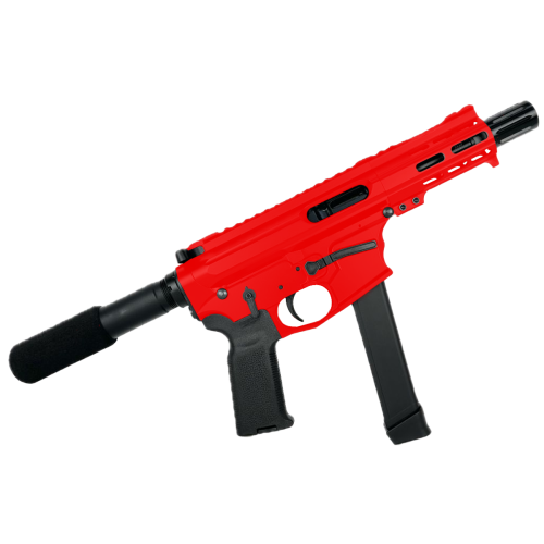 Slick Side 4" 9mm AR Pistol - Red