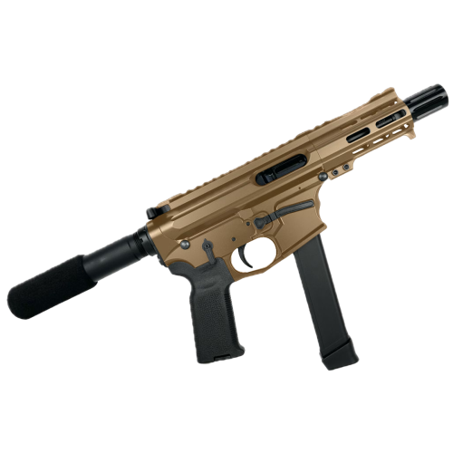 Slick Side 4" 9mm AR Pistol - Burnt Bronze