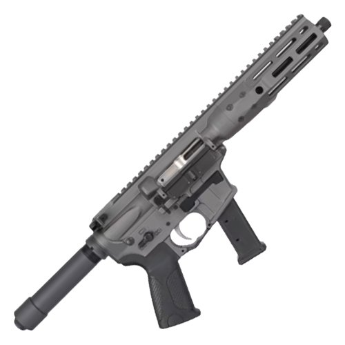 LWRC IC-9 8.5" 9mm AR Pistol - Tungsten Gray