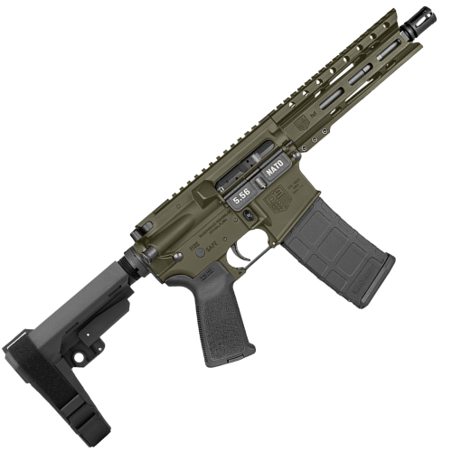 Diamondback 7" AR-15 Pistol - Green