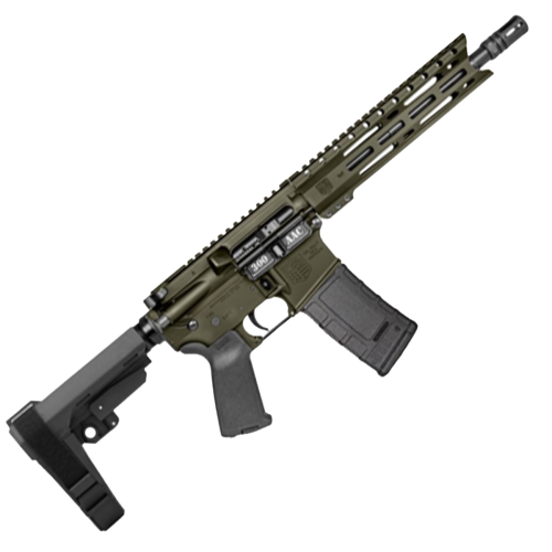 Diamondback DB15 10" 300 Blackout AR Pistol - Green